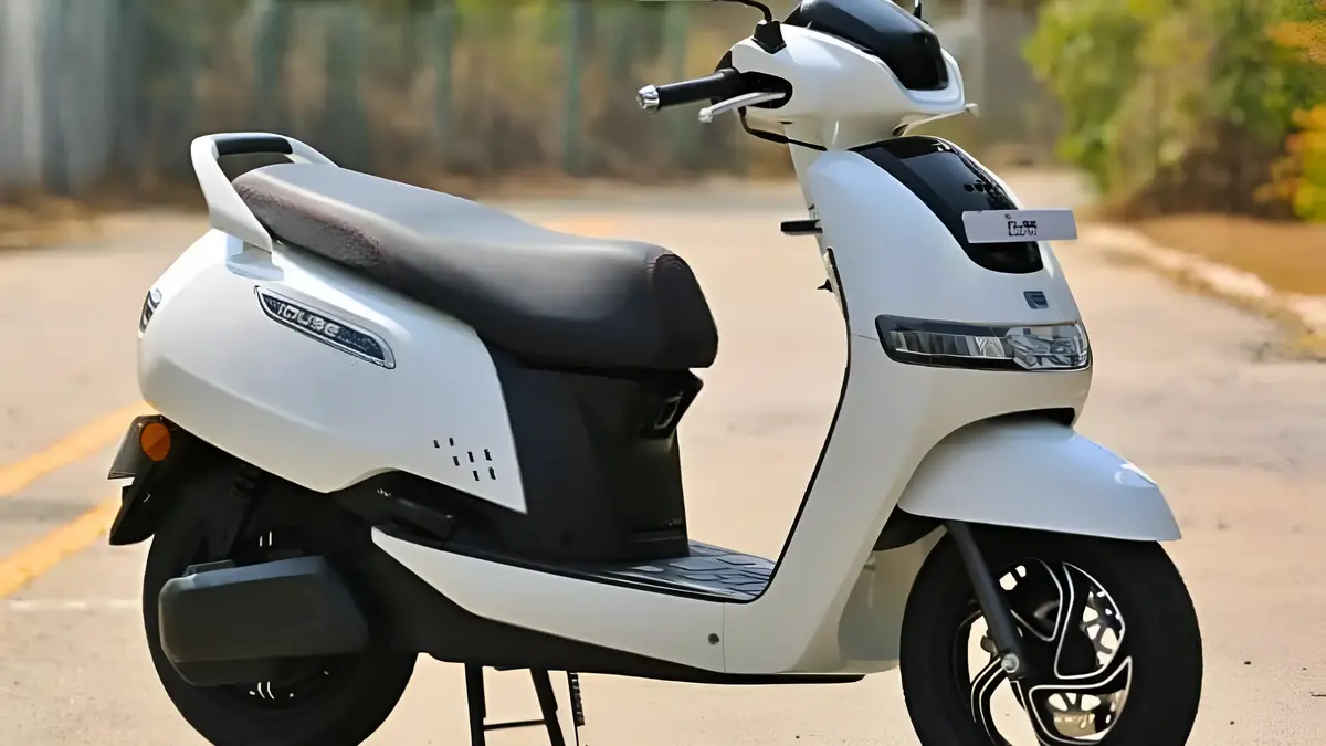TVS New Hybrid Scooter